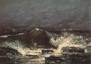 Gustave Courbet wave Germany oil painting artist